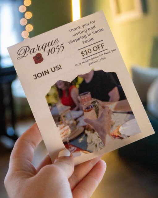 Today is BIG at Parque 1055! 🥂🛍️
Join us for our Brunch & Bubbles Party from 12–4 PM with DJ Honey and Lil Wicked bringing the vibes.

PLUS it’s Sip & Shop in Santa Paula! Bring in this flyer and enjoy $10 OFF your food purchase (one per person, per visit).

Brunch, sip, shop, repeat. See you today! ✨

#parque1055 #brunch #sipandshop #santapaula #supportlocal #dj #foodie #foodievents #805 #restaurant #bar #delicious