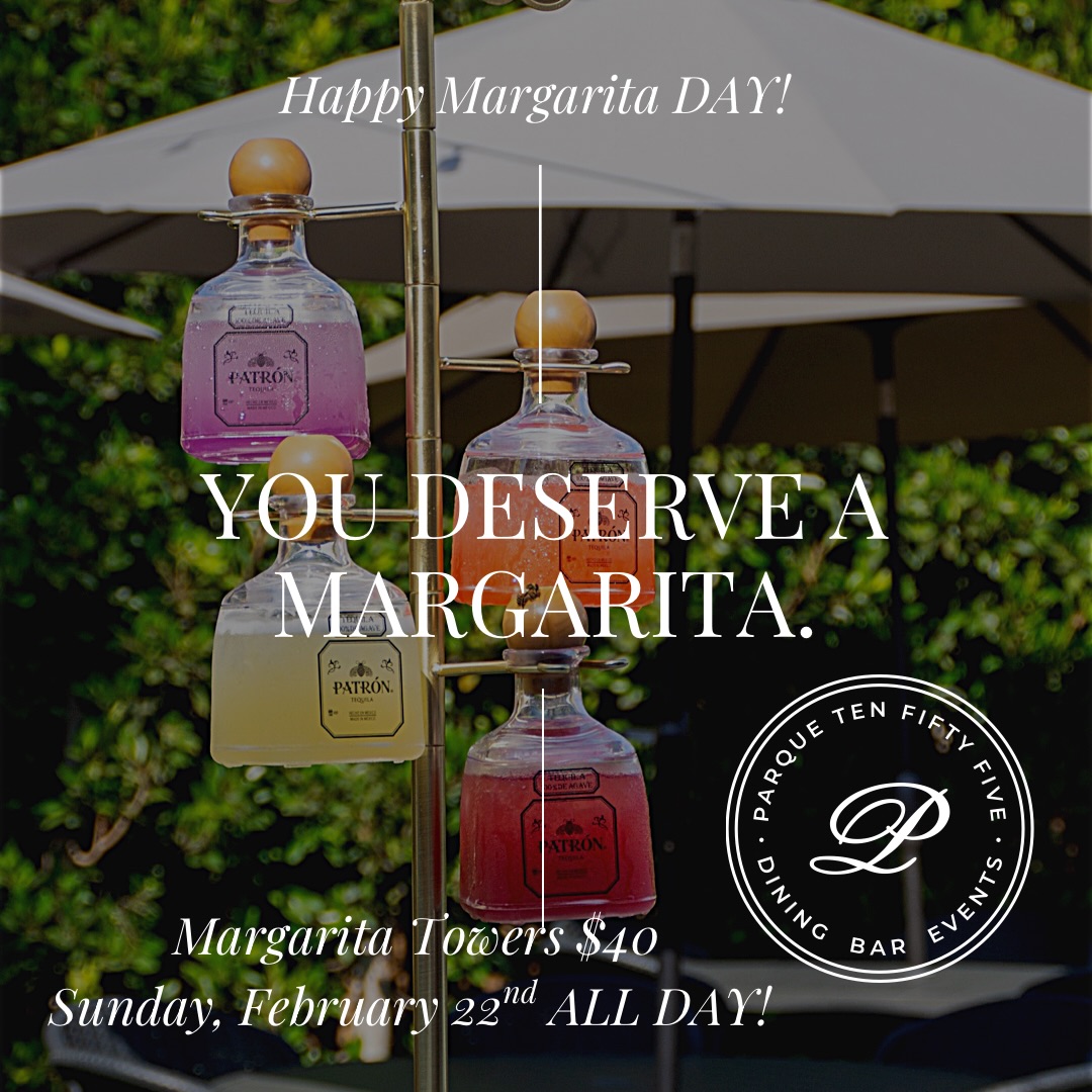 Happy Margarita Day ✨
Because one margarita is never enough…
$40 Margarita Towers available all day Sunday.
Cheers to good weather and better tequila 🍹

#tequila #margarita #nationalmargaritaday #lime #margarita